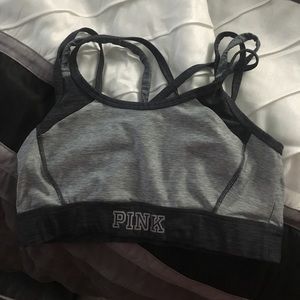 Pink Sports Bra